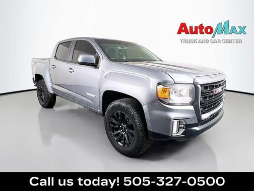Steel Metallic 2021 GMC Canyon Elevation