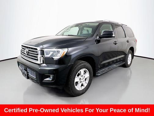 Midnight Black Metallic 2019 Toyota Sequoia SR5
