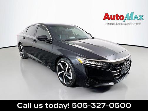 Crystal Black Pearl 2021 Honda Accord Sport 1.5T