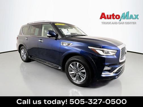 Hermosa Blue 2024 INFINITI QX80 Luxe
