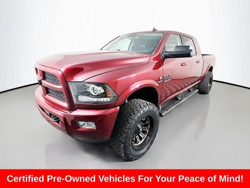 Delmonico Red Pearlcoat 2017 RAM 2500 Laramie Mega Cab 4x4 6'4' Box