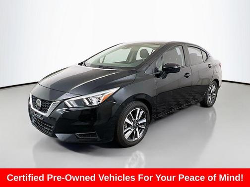 Super Black 2021 Nissan Versa 1.6 SV