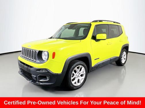 Hypergreen Clearcoat 2018 Jeep Renegade Latitude