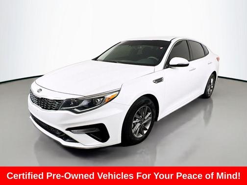Snow White Pearl 2020 Kia Optima LX
