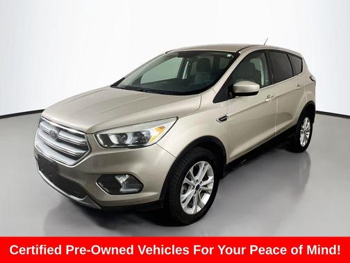 White Gold Metallic 2017 Ford Escape SE