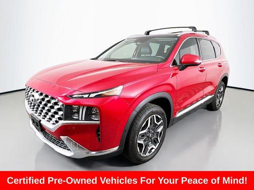 Calypso Red 2022 Hyundai SANTA FE Limited