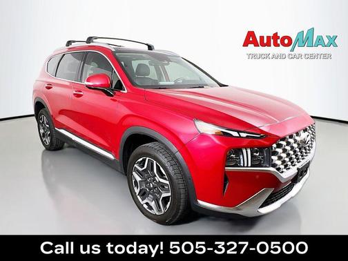 Calypso Red 2022 Hyundai SANTA FE Limited