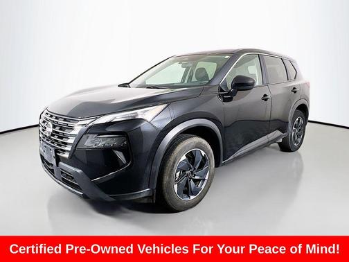 Super Black 2024 Nissan Rogue SV