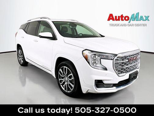 Summit White 2024 GMC Terrain Denali