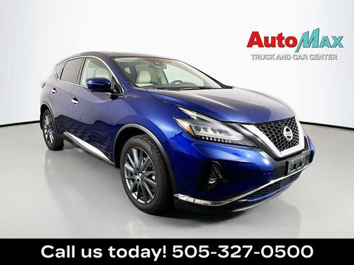 Deep Blue Pearl 2021 Nissan Murano SV Intelligent AWD