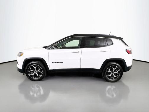 Bright White Clearcoat 2025 Jeep Compass Limited