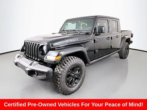 Black Clearcoat 2023 Jeep Gladiator Willys 4x4