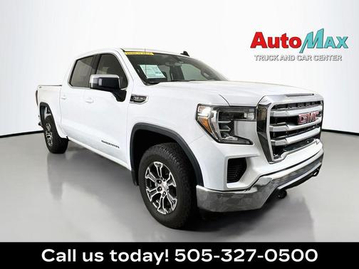 Summit White 2020 GMC Sierra 1500 SLE