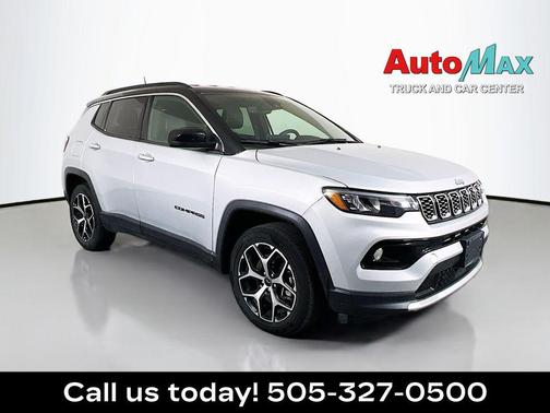 Silver Zynith Metallic Clearcoat 2025 Jeep Compass Limited
