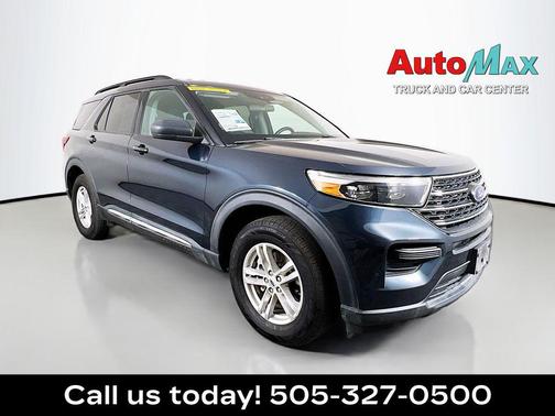 Stone Blue Metallic 2022 Ford Explorer XLT