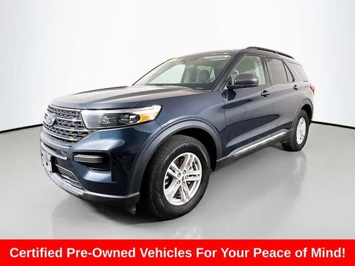 Stone Blue Metallic 2022 Ford Explorer XLT