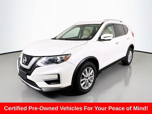 Pearl White 2017 Nissan Rogue SV