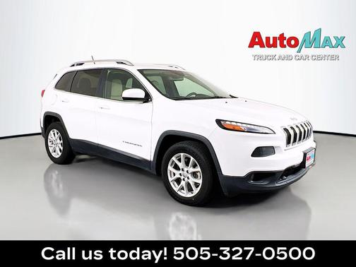 Bright White Clearcoat 2018 Jeep Cherokee Latitude