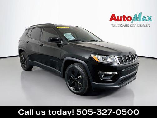 Diamond Black Crystal Pearlcoat 2020 Jeep Compass Latitude
