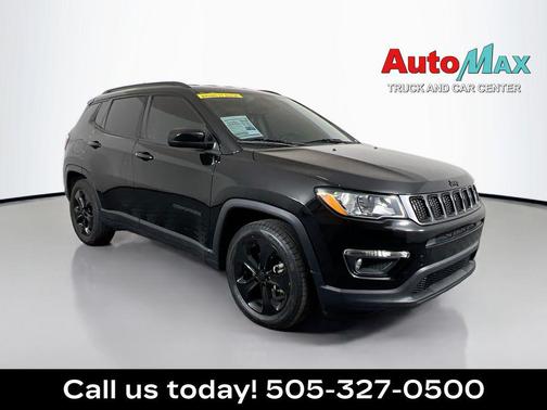 Diamond Black Crystal Pearlcoat 2020 Jeep Compass Latitude