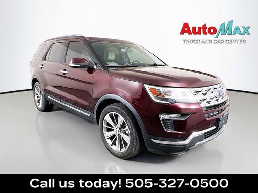 Burgundy 2018 Ford Explorer Limited