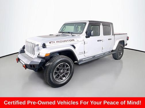 Silver Zynith Clearcoat 2022 Jeep Gladiator Overland