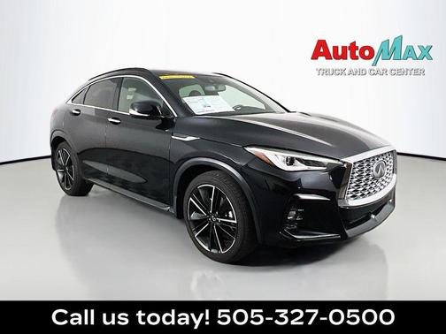 Mineral Black 2022 INFINITI QX55 LUXE