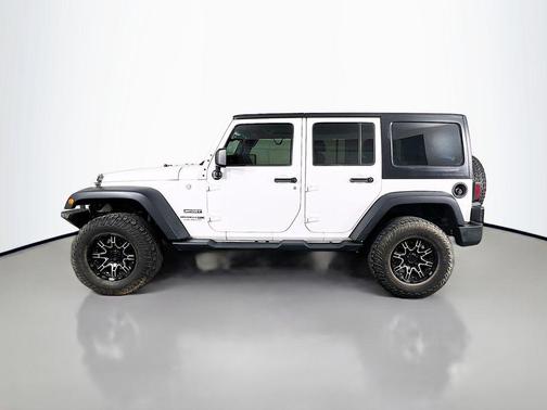 Bright White Clearcoat 2018 Jeep Wrangler JK Unlimited Sport