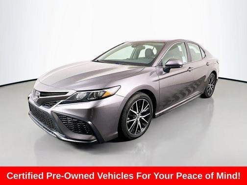 Predawn Gray Mica 2021 Toyota Camry SE