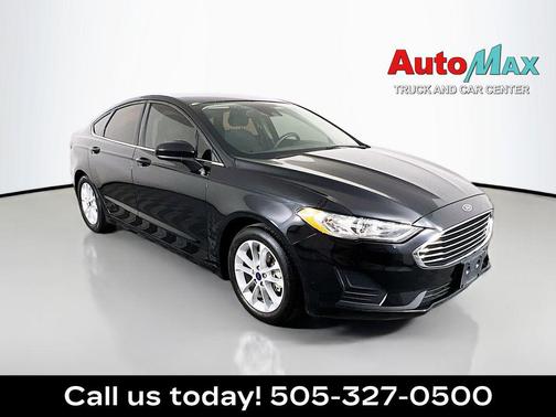 Agate Black Metallic 2020 Ford Fusion SE