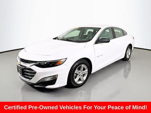 Summit White 2023 Chevrolet Malibu 1LS