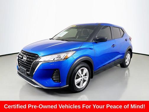 Electric Blue Metallic 2024 Nissan Kicks S