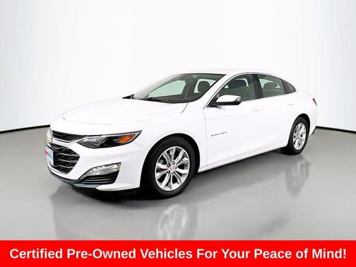 Summit White 2020 Chevrolet Malibu FWD LT