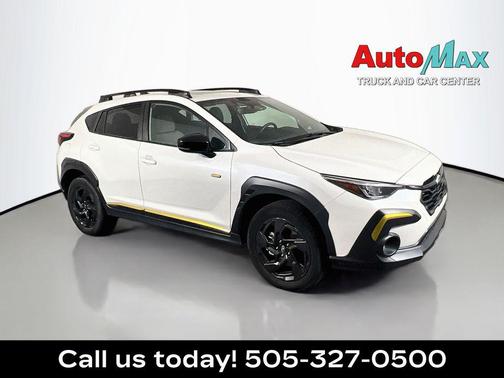 Crystal White Pearl 2024 Subaru Crosstrek Sport