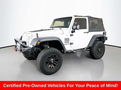 Bright White Clearcoat 2014 Jeep Wrangler Sport
