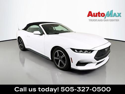 Oxford White 2024 Ford Mustang EcoBoost Premium