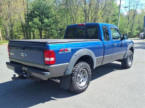 Vista Blue Clearcoat Metallic/Dark Shadow Grey Cle 2007 Ford Ranger FX4 SuperCab