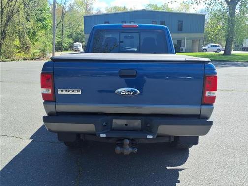 Vista Blue Clearcoat Metallic/Dark Shadow Grey Cle 2007 Ford Ranger FX4 SuperCab