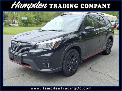 Crystal Black Silica 2020 Subaru Forester Sport