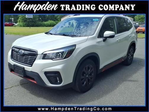 Crystal White Pearl 2019 Subaru Forester Sport