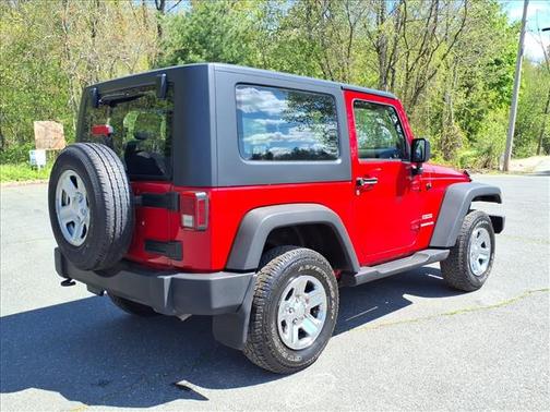 Flame Red Clearcoat 2010 Jeep Wrangler Sport