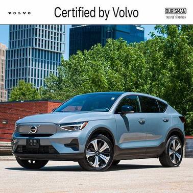 Thunder Grey 2023 Volvo C40 Recharge Pure Electric Core