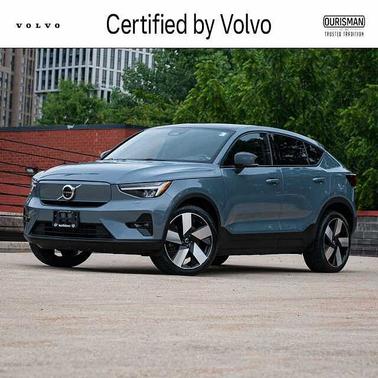 Thunder Grey 2023 Volvo C40 Recharge Pure Electric Plus