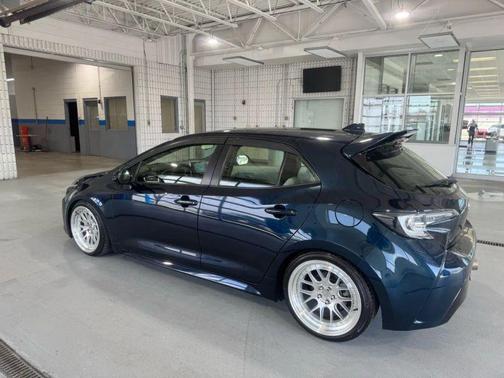 Galactic Aqua Mica 2020 Toyota Corolla XSE