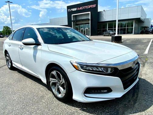 White Orchid Pearl 2018 Honda Accord EX