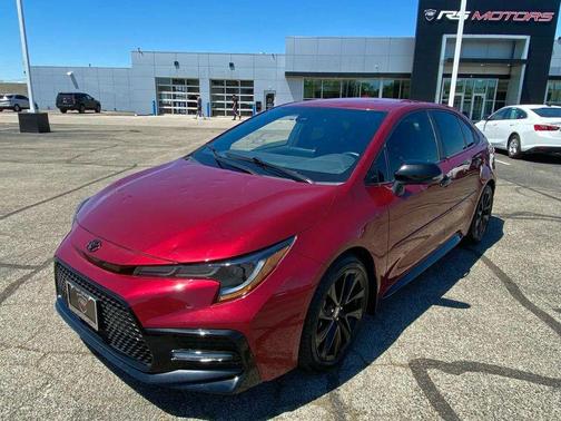 Ruby Flare Pearl 2022 Toyota Corolla SE