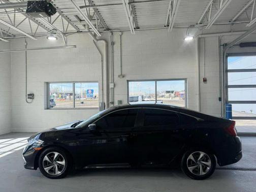 Black Copper Pearl 2020 Honda Civic LX