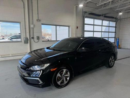 Black Copper Pearl 2020 Honda Civic LX