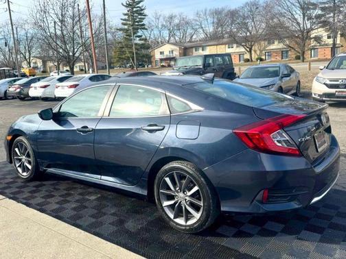 Blue 2019 Honda Civic EX-T