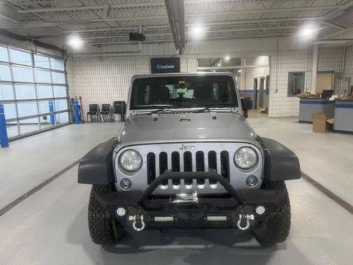 Billet Silver Metallic Clearcoat 2015 Jeep Wrangler Unlimited Sport RHD
